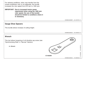 John Deere 525, 530, 535 Rotary Mower Conditioners Operator's Manual (OMFH302721) - Image 3