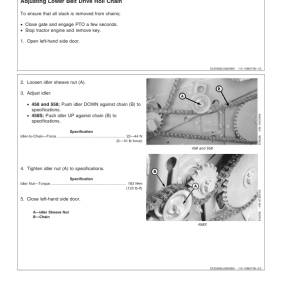 John Deere 458, 458 Silage Special & 558 Round Balers (Regular & Megawide Pickup Plus)(340001- 349999) Operator's Manual (OMFH304730) - Image 3