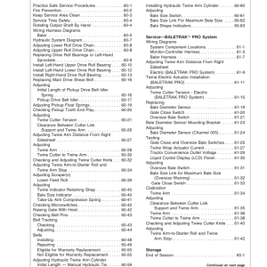 John Deere 458 Standard Round Balers (Regular Pickup Only) (352001-) Operator's Manual (OMFH304967) - Image 4