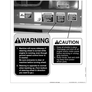 John Deere 4895 Self-Propelled Windrower (350001-) Operator's Manual (OMFH307038) - Image 3