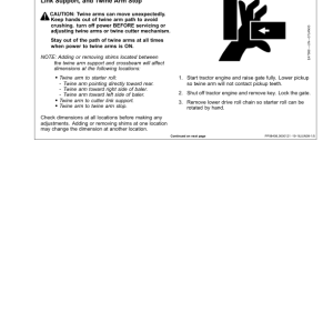 John Deere 458 Standard Round Balers (Regular Pickup Only) Operator's Manual (OMFH310752) - Image 3