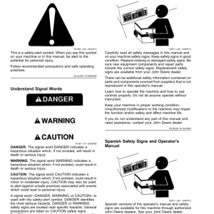 John Deere 830, 835 Rotary Mower-Conditioners (361801-459999) Operator's Manual (OMFH311967) - Image 3