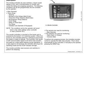 John Deere 459 Standard Round Baler (380001-) Operator's Manual (OMFH313125) - Image 4