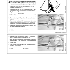 John Deere 459 Standard Round Baler Export Edition (380001- ) Operator's Manual (OMFH313134) - Image 3