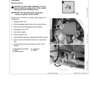 John Deere L330 & L330 Precutter, L340 & L340 Precutter Large Square Balers (North American) Operator's Manual (OMFH317407) - Image 4