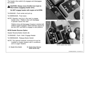 John Deere W110, W150 (S.N. 390001-) Self-Propelled Windrower Operator's Manual (OMFH318462) - Image 4