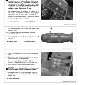 John Deere W235 Draper Self-Propelled Windrower (400001-) Operator's Manual (OMFH321103) - Image 3