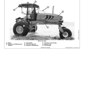 John Deere W110 Self-Propelled Windrowers Operator's Manual (OMFH322494) - Image 3