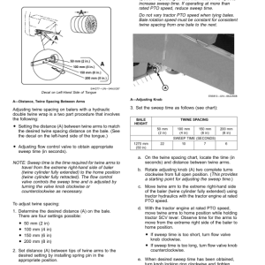 John Deere 440E Round Baler Operator's Manual (OMFH331597) - Image 3