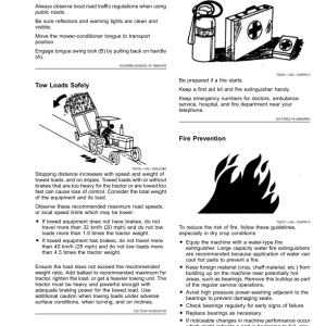 John Deere 625, 630, 635 Mower-Conditioners (460000-) Operator's Manual (OMFH341186) - Image 3