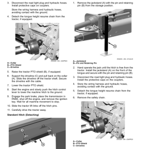 John Deere C300, C350 Center Pivot Mower-Conditioners (North American) (470000-489999) Operator's Manual (OMFH343264) - Image 3