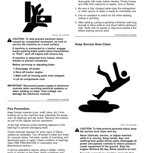 John Deere 348 Square Baler (460000-) Operator's Manual (OMFH343720) - Image 3