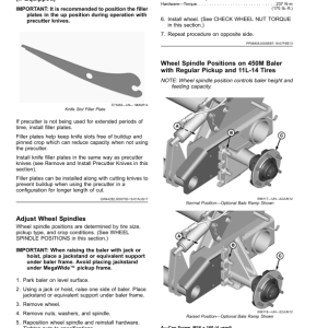 John Deere 450M, 550M Round Balers (North American) Operator's Manual (OMFH343745) - Image 4