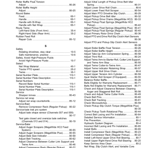 John Deere 450M, 550M Round Balers (460001-) (Export Edition) Operator's Manual (OMFH343749) - Image 4