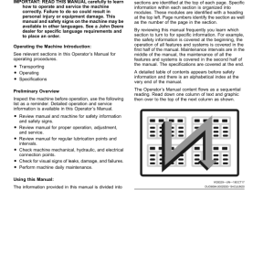 John Deere C400 Center Pivot Mower-Conditioners (North American) (Serial Number: 470000-489999) Operator's Manual (OMFH344346) - Image 3