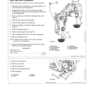 John Deere S310R, S350R Mower-Conditioners (European Edition) Operator's Manual (OMFH346059) - Image 3