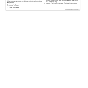 John Deere R310R, R350R Mower-Conditioners (European Edition) Operator's Manual (OMFH347667) - Image 3