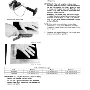 John Deere 451M, 451R, 551M Round Balers (Export Edition) Operator's Manual (OMFH348250) - Image 4