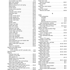 John Deere L331, L331 Precutter, L341, L341 Precutter Large Square Balers (490000-) (Export Edition) Operator's Manual (OMFH348554) - Image 4