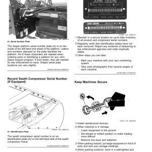 John Deere W170 Self-Propelled Windrower (490001-501199) (North American) Operator's Manual (OMFH349960) - Image 4