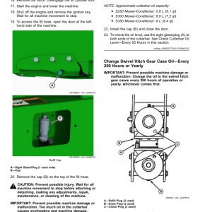 John Deere S250, S300, S350 Side Pull Mower- Conditioners (000001-) (Export) Operator's Manual (OMFH350438) - Image 3