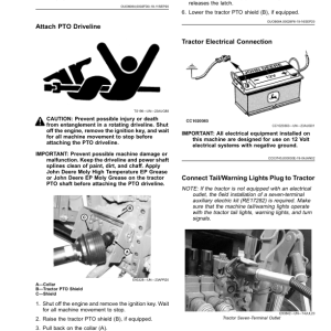 John Deere C400 Center Pivot Mower-Conditioners (000001-) (North American) Operator's Manual (OMFH350445) - Image 3