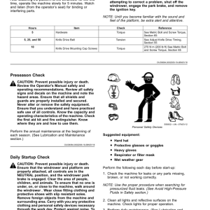 John Deere 160A, 180A, 1160A, 1180A Auger Platforms (501075-, 501550-, 500001-, 500225-) (Worldwide Edition) Operator's Manual (OMFH353168) - Image 3