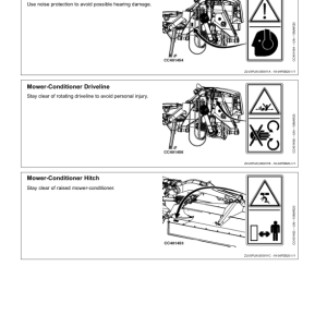 John Deere R310R, R350R Mower-Conditioner (European) Operator's Manual (OMFH353511) - Image 3