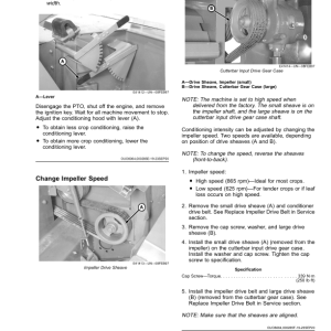 John Deere C450 Center Pivot Mower-Conditioner (000001-) (North American) Operator's Manual (OMFH353628) - Image 3