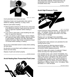 John Deere S250, S300, S350 Side Pull Mower Conditioners (North American) Operator's Manual (OMFH355628) - Image 3