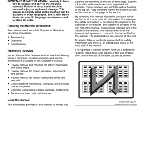 John Deere C300, C350 Center Pivot Mower Conditioners (Export Edition) Operator's Manual (OMFH355636) - Image 3