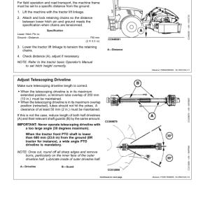 John Deere F310R, F350R Mower-Conditioners, F350M Mower Operator's Manual (OMFH355728) - Image 3