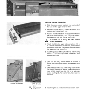 John Deere 790, 850, 870A Flail Spreader Operator's Manual (OMGA11138) - Image 2