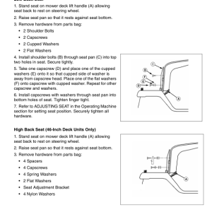 John Deere 1438GS, 1438HS, 1542HS, & 1646HS Sabre Lawn Tractors (010001-020000) Operator's Manual (OMGX10317) - Image 3