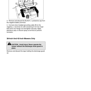 John Deere 1438GS, 1438HS (020001-) & 1742HS (010001-) Sabre Lawn Tractors Operator's Manual (OMGX10573) - Image 3