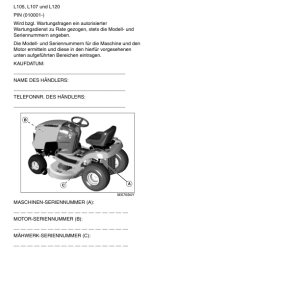 John Deere L105, L107. & L120 Lawn Tractors Export Edition (010001- ) Operator's Manual (OMGX21355) - Image 3