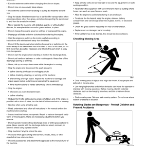 John Deere JS63, JS63C Walk-Behind Rotary Mowers Operator's Manual (OMGX22068) - Image 3