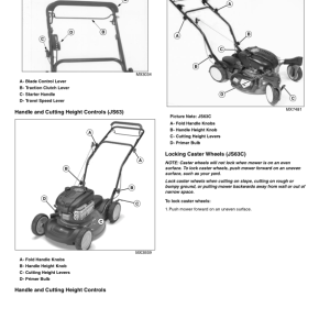 John Deere JS63, JS63C Walk-Behind Mower Operator's Manual (OMGX22195) - Image 3