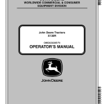 John Deere X130R Tractors Operator's Manual (OMGX23330E) - Image 1