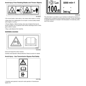 John Deere X135R & X155R Tractors Export Edition (040001-050000) Operator's Manual (OMGX24655) - Image 4