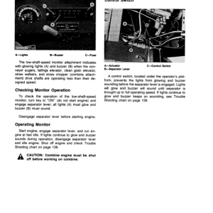 John Deere 4400 Combine Operator's Manual (OMH101505) - Image 3