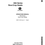 John Deere 50A Series Row-Crop Heads Operator's Manual (OMH114166) - Image 1