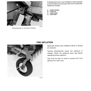 John Deere 3-Roller Belt Pickups (110, 132, 154 In.), 212/214 Platform Operator's Manual (OMH116952) - Image 2