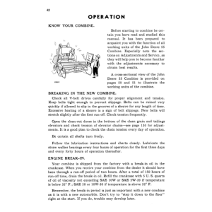 John Deere 55 Combine North America (046801-057000) Operator's Manual (OMH131158) - Image 3