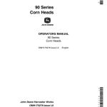 John Deere 90 Series Corn Heads ( - 695300) Operator's Manual (OMH175278) - Image 1