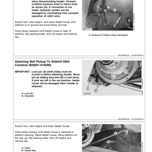 John Deere 3-Roller Belt Pickup (110, 132, 154 In.), 914 BP Platform Operator's Manual (OMH175280) - Image 2