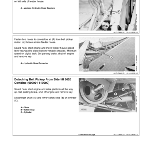 John Deere 3-Roller Belt Pickup (110, 132, 154 In.), 914 BP Platform Operator's Manual (OMH175280) - Image 3