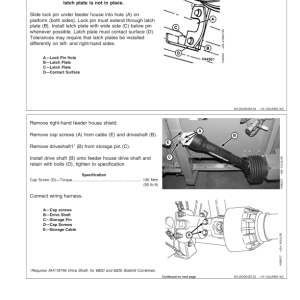 John Deere 3-Roller Belt Pickups, 914 P Platforms (695101-) Operator's Manual (OMH202757) - Image 2