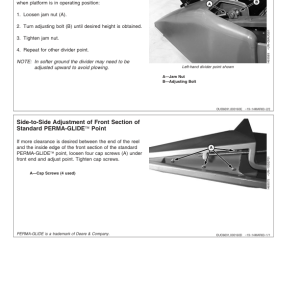 John Deere 600 F&R Series Cutting Platforms North America (705351-710350) Operator's Manual (OMH208502) - Image 3