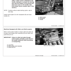 John Deere 600 F&R Series Cutting Platforms North America (715351-720200) Operator's Manual (OMH219347) - Image 3